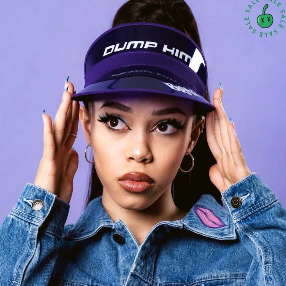 Bratz "Dump Him" visor by Cakeworthy
